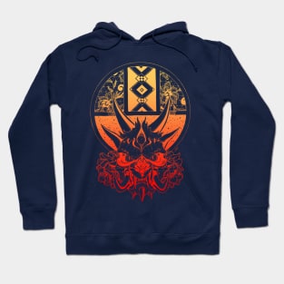 Oni Mask - Spring Inks Series #2 Hoodie